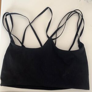 Lululemon - black Nulu bra - size 4 - black